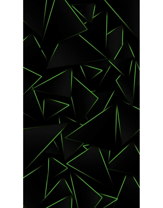 Araba Kapı Direk Kaplama Folyosu karışık yeşil üçgen