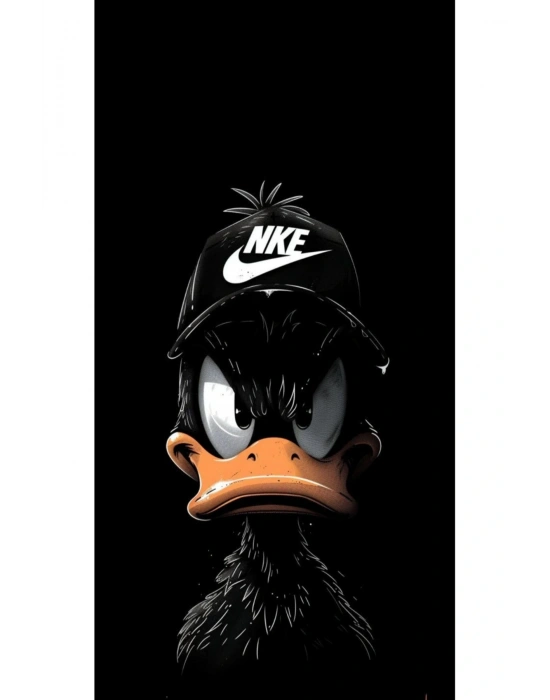 Araba Kapı Direk Kaplama Folyosu nike sapkalı daffy duck