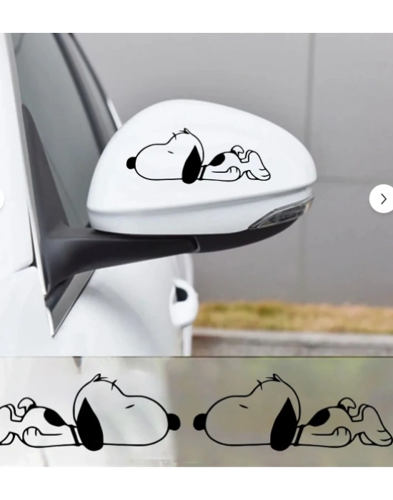Peanuts Çetesi Dikiz Aynası Motor Kask Araba Oto Sticker