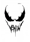 Venom Face Araba, Motorsiklet, Kask, Laptop,cam Sticker 16x12 Cm