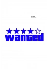 Wanted Motorsiklet, Laptop, Cam, Kask, Araba Sticker 18x7 Cm