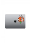 Bugs Bunny Havuç Motorsiklet, Laptop, Kask, Araba Sticker 15x9 Cm