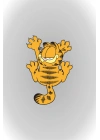 11 x 7 cm Garfield Sticker Motor Araba Kask Laptop Sticker