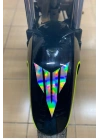 Motor için Dekoratif Sticker Hologram MT Etiket Uyumlu