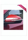 Oto Ayna Şerit özel yeni sticker Beyaz 2 Li 20*2,5 Cm