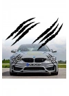 Pençe Uyumlu Araba Araç Oto Sticker Etiket Folyo