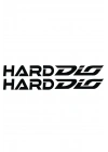 HARD DİO STİCKER,Honda dio sticker,dio sticker,dio aksesuar,siyah renk