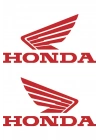 Honda Motorsiklet Logo Sticker 10cmx5cm