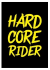 Hard Core Rider Sticker Cam Sticker Oto Sticker 14X18 Cm