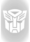 Transformers Sticker Oto Sticker Araba Cam Sticker 10 X 11 cm Beyaz