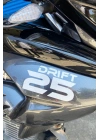 Motor için Dekoratif Sticker Drift 25 Logo Beyaz Renk Etiket