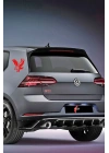Uçan Kartal Oto Sticker, Motorsiklet Sticker, Kask Sticker 14x12 Cm