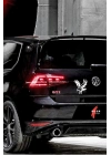 Uçan Kartal Oto Sticker, Motorsiklet Sticker, Kask Sticker 14x12 Cm