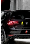 Gladyatör Pençe Miğfer Sticker Motorsiklet, Laptop, Kask, Araba Sticker 20x10 Cm
