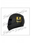 Motor Kask Sticker X X Gülen Yüz Araba Motorsiklet motor Kask Sticker Etiket Folyo