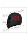Motor Kask Sticker X X Gülen Yüz Araba Motorsiklet motor Kask Sticker Etiket Folyo