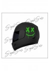 Motor Kask Sticker X X Gülen Yüz Araba Motorsiklet motor Kask Sticker Etiket Folyo