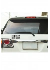 Bu Dizel Seni Üzer Oto Cam Yazısı 18x9 cm Araba Arkası Sticker