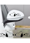 Peanuts Çetesi Dikiz Aynası Motor Kask Araba Oto Sticker