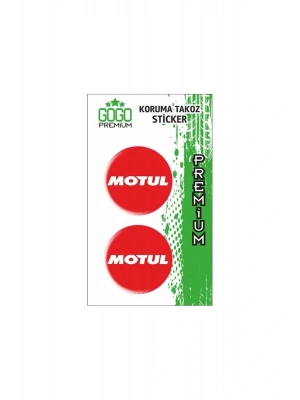 Honda Pcx Uyumlu İkili Koruma Takozu Kırmızı Damla Sticker 2 Adet