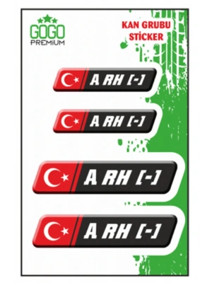 Kan Grubu Sticker Ab Rh Uyumlu