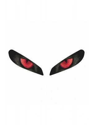 250 Sr 2020 - 2024 Uyumlu Far Sticker Kırmızı