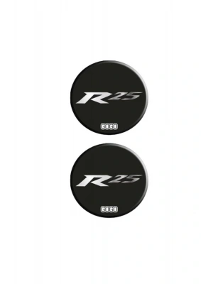 R25 4x4 Uyumlu Ikili Koruma Takozu Damla Sticker Siyah