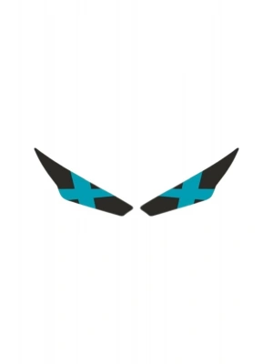 Rks R250 2023 - 2024 Uyumlu Far Sticker X Mavi