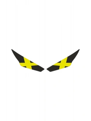 Rks R250 2023 - 2024 Uyumlu Far Sticker X Sarı