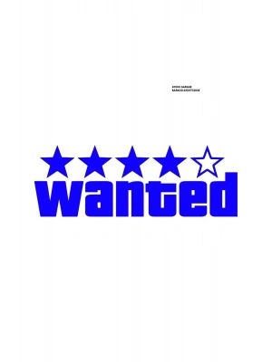 Wanted Motorsiklet, Laptop, Cam, Kask, Araba Sticker 18x7 Cm