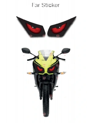 Cbr 250r Far Filesi Kırmızı Göz