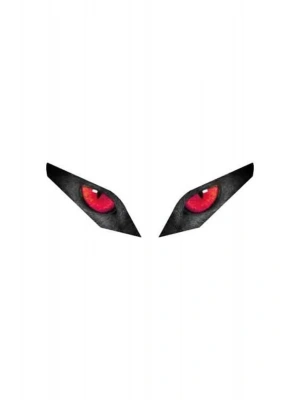 CF Moto 450SR Far Kırmızı Göz Sticker Etiket Modeli