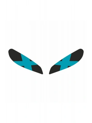 250 Sr 2020 - 2024 Uyumlu Far Sticker X Mavi