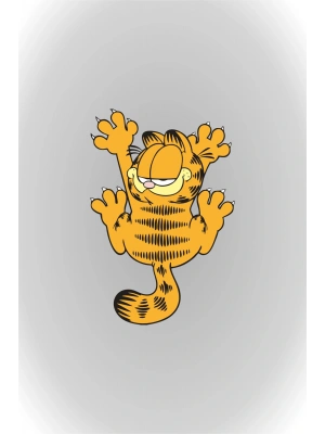 11 x 7 cm Garfield Sticker Motor Araba Kask Laptop Sticker