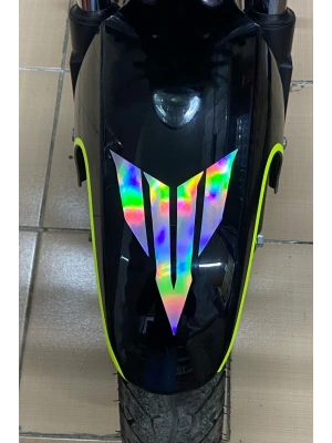 Motor için Dekoratif Sticker Hologram MT Etiket Uyumlu