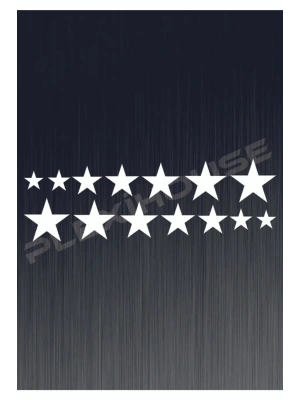 Traktör Yıldız Seti ,erkunt,tümosan,,hattat,case Kabin Sticker