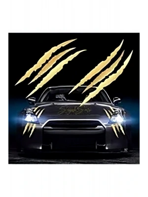 Pençe Uyumlu Araba Araç Oto Sticker Etiket Folyo