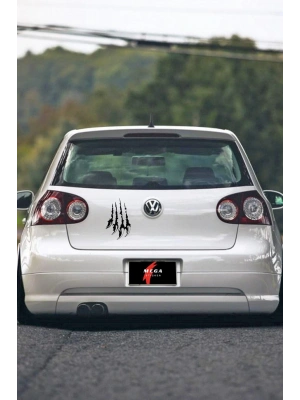 Kartal Pençesi Oto Sticker Araba, Motorsiklet, Kask, Laptop, Cam Sticker 16x10 Cm