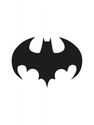 Batman Yarasa Araba, Motorsiklet, Kask, Laptop,cam Sticker 14x10 Cm