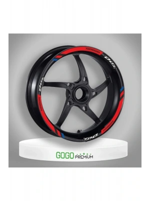 M POWER KIRMIZI HONDA DİO UYUMLU 1 SET JANT ŞERİDİ