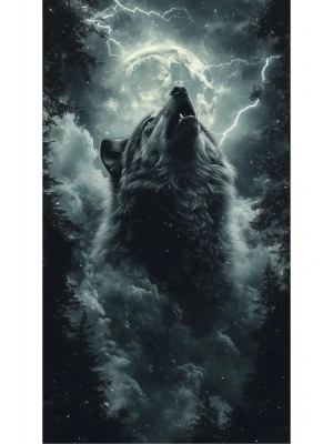 Araba Kapı Direk Kaplama Folyosu kurt