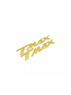 AMAHA TMAX UYUMLU SELE ALTI METAL YAZI SETİ GOLD