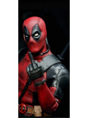 Araba Kapı Direk Kaplama Folyosu Deadpool
