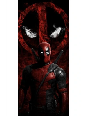 Araba Kapı Direk Kaplama Folyosu Deadpool