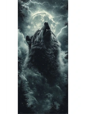 Araba Kapı Direk Kaplama Folyosu Kurt