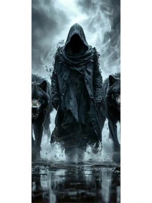 Araba Kapı Direk Kaplama Folyosu Kurt