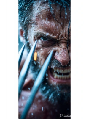 Araba Kapı Direk Kaplama Folyosu Wolverine