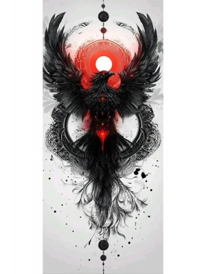 Araba Kapı Direk Kaplama Folyosu Anka Kuşu