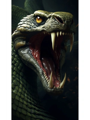 Kurt Kapı Direk Kaplama Folyosu BASKILI STİCKER Sağ-Sol 2 Adet 22*50 CM