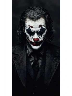 Joker Kapı Direk Kaplama Folyosu BASKILI STİCKER Sağ-Sol 2 Adet 22*50 CM